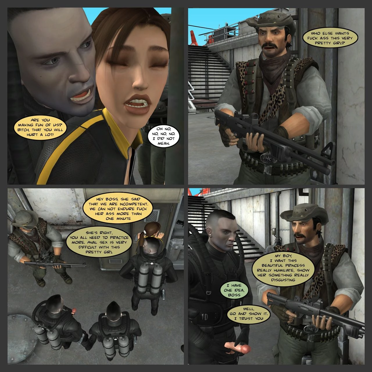 Lady & Stone Statue: Broken Ass - Part I porn comic picture 31