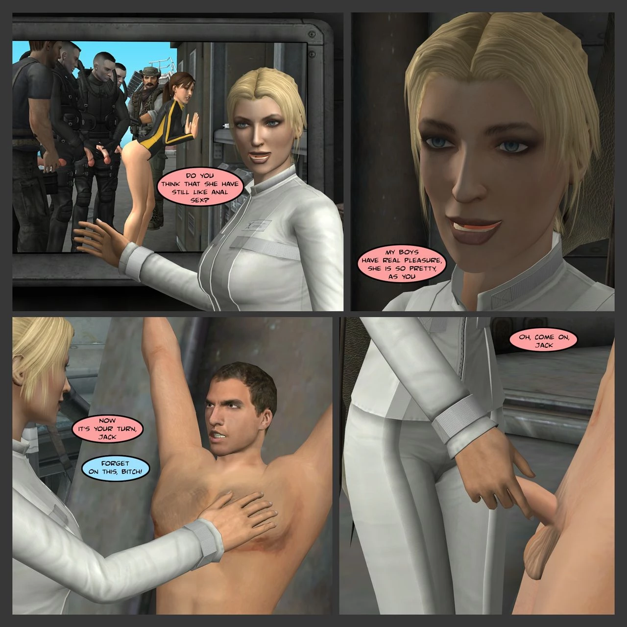 Lady & Stone Statue: Broken Ass - Part I porn comic picture 42