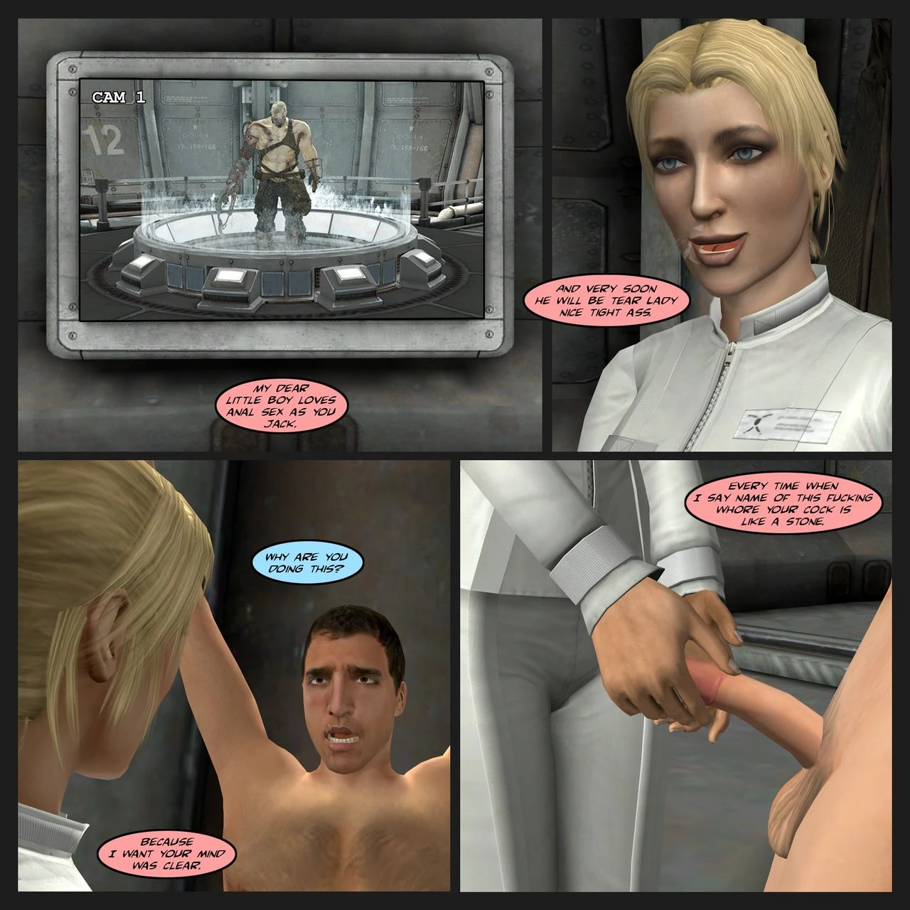 Lady & Stone Statue: Broken Ass - Part II porn comic picture 17