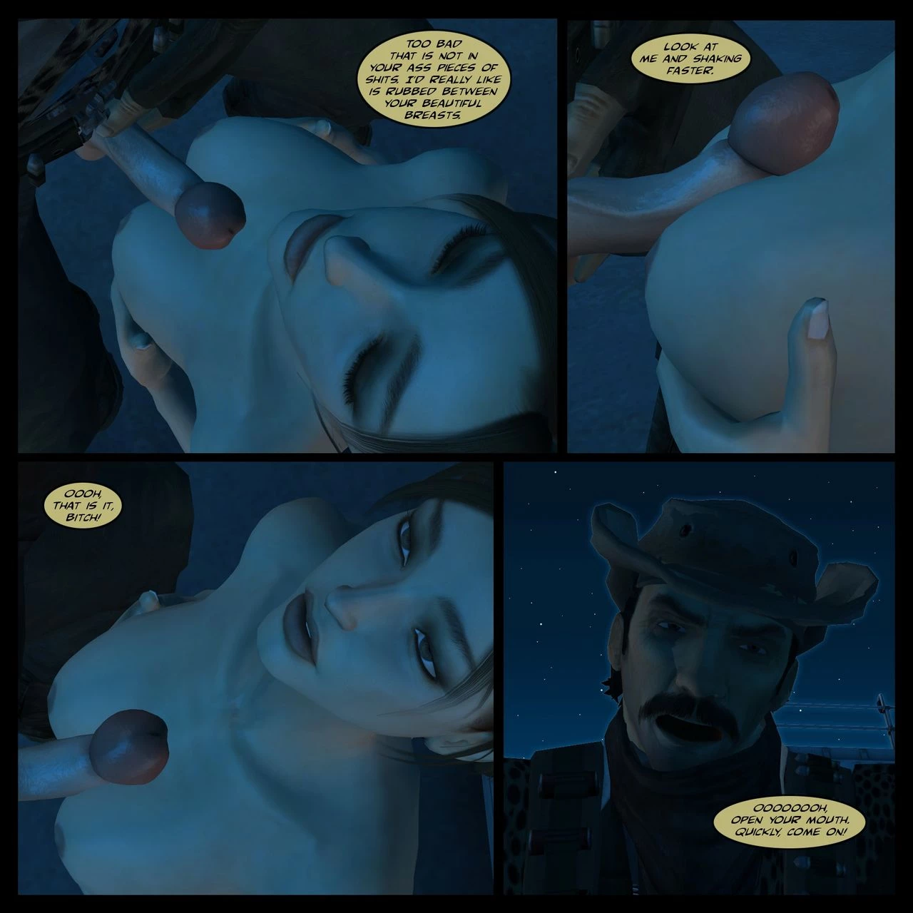 Lady & Stone Statue: Broken Ass - Part II porn comic picture 30