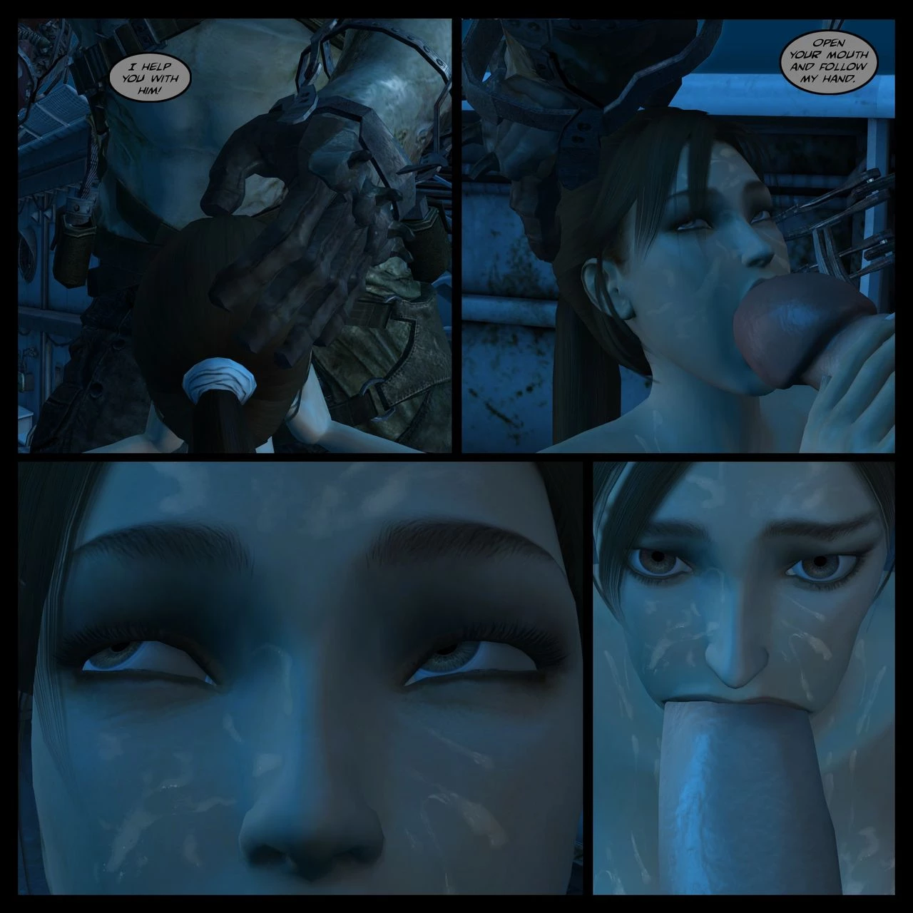 Lady & Stone Statue: Broken Ass - Part II porn comic picture 41