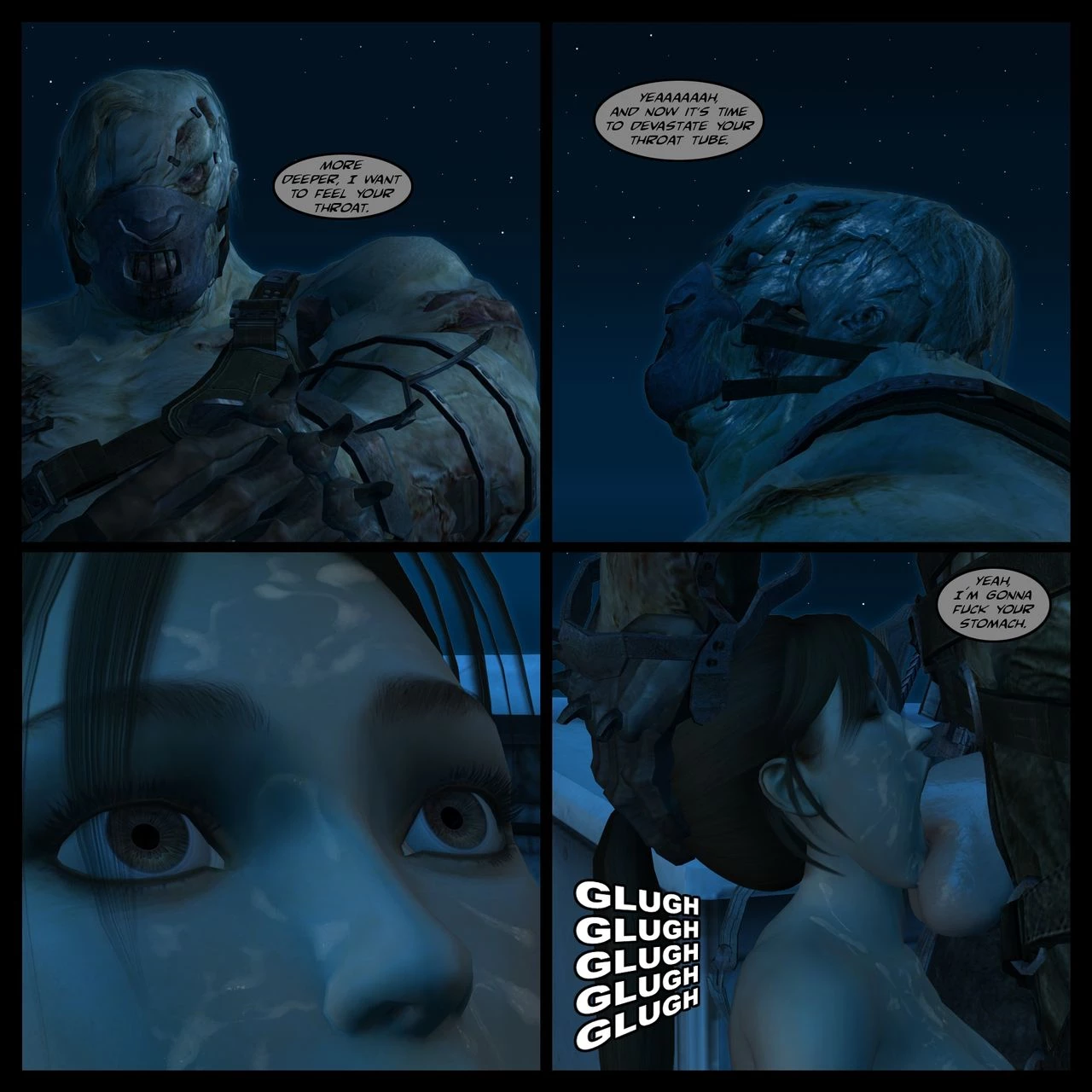 Lady & Stone Statue: Broken Ass - Part II porn comic picture 42