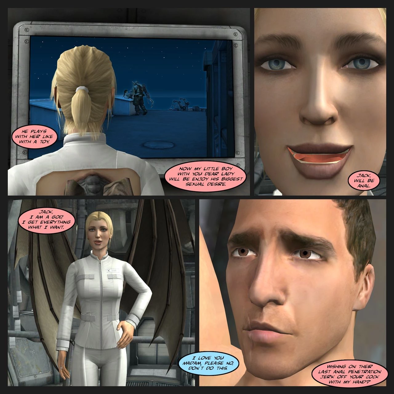 Lady & Stone Statue: Broken Ass - Part II porn comic picture 51