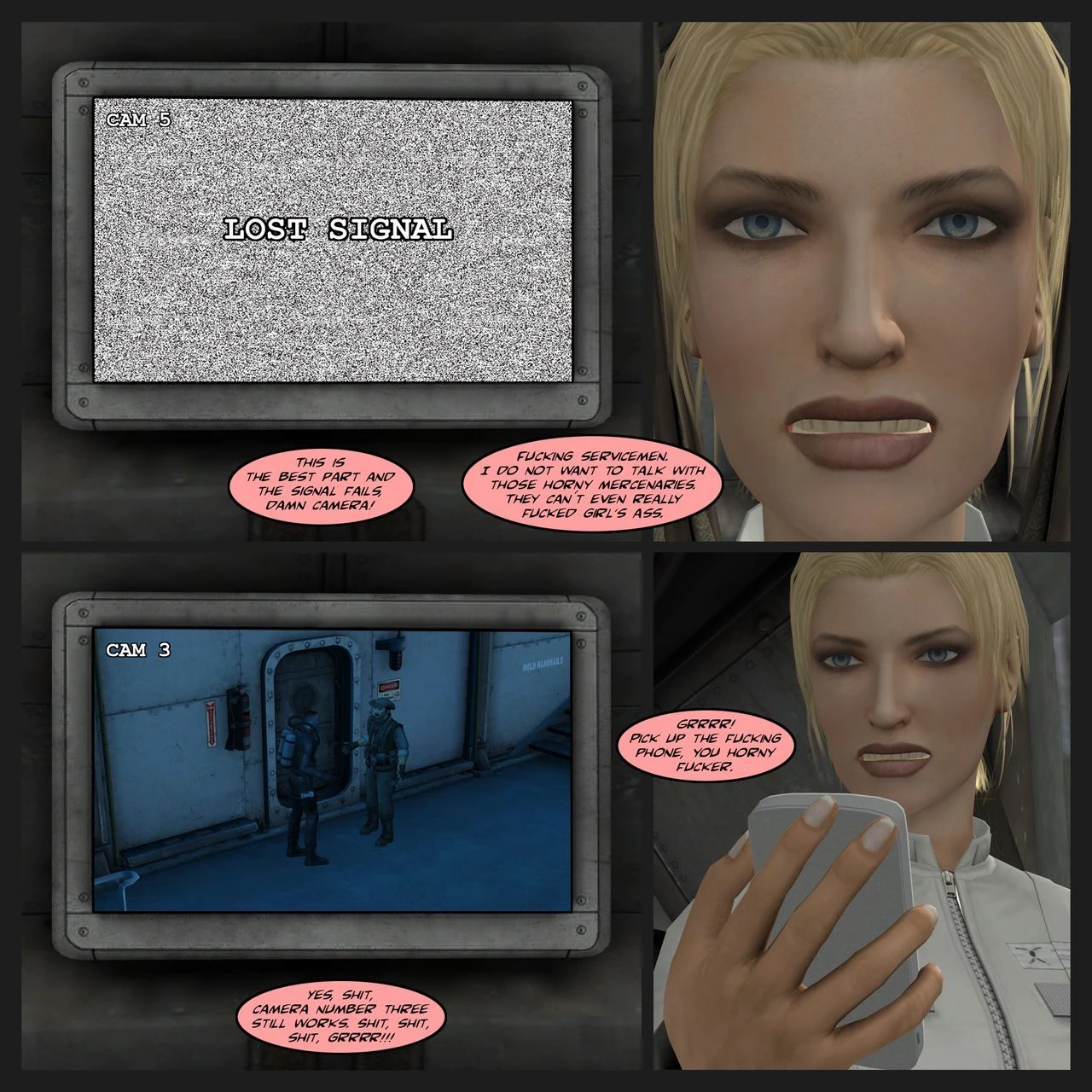 Lady & Stone Statue: Broken Ass - Part II porn comic picture 65