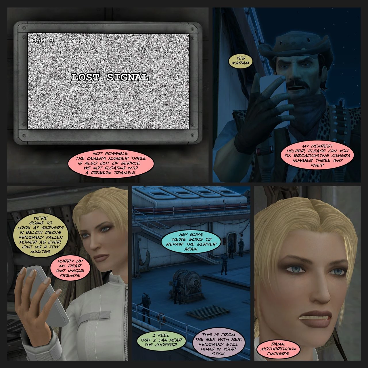 Lady & Stone Statue: Broken Ass - Part II porn comic picture 66