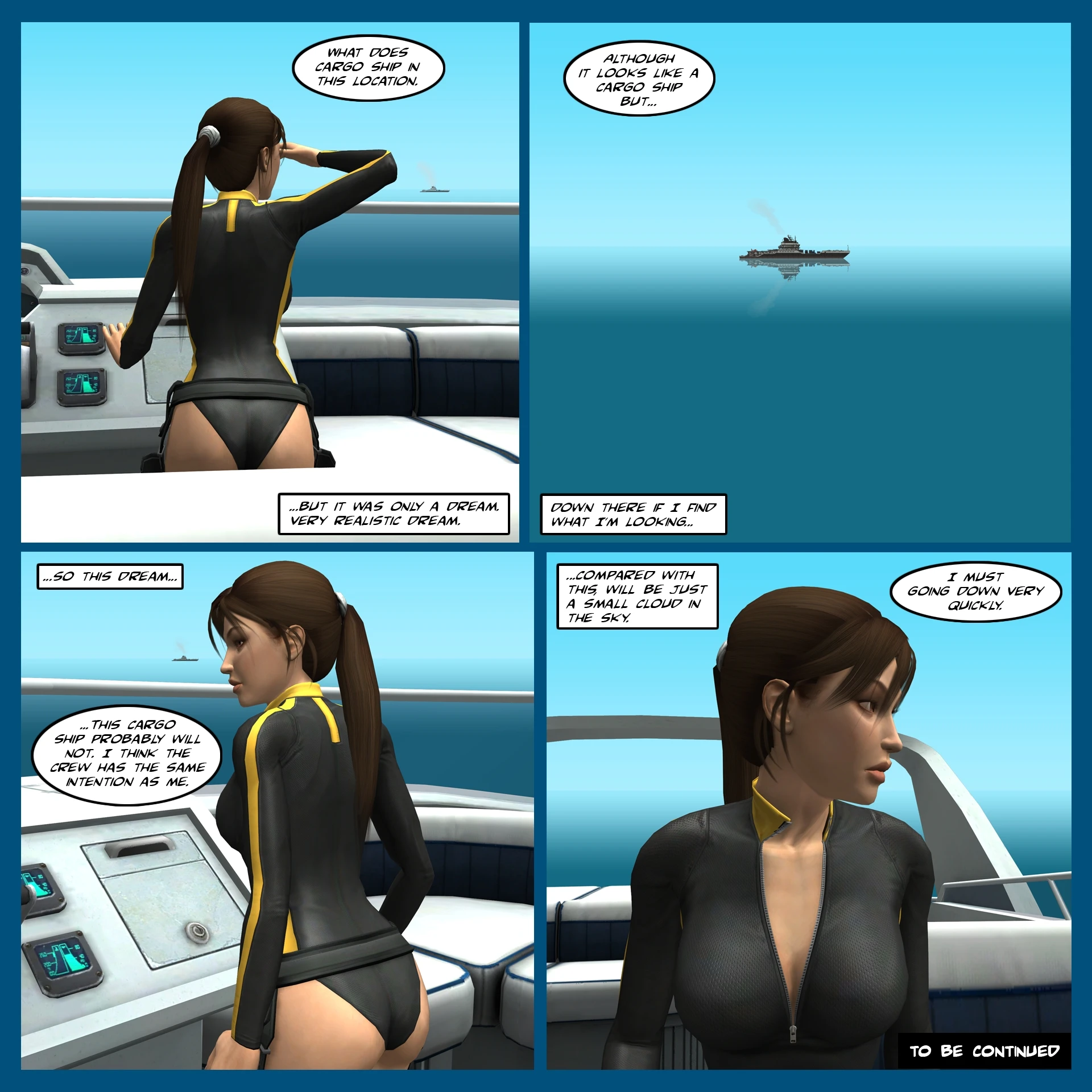 Lady & Stone Statue - Sexual Story Part I porn comic picture 24