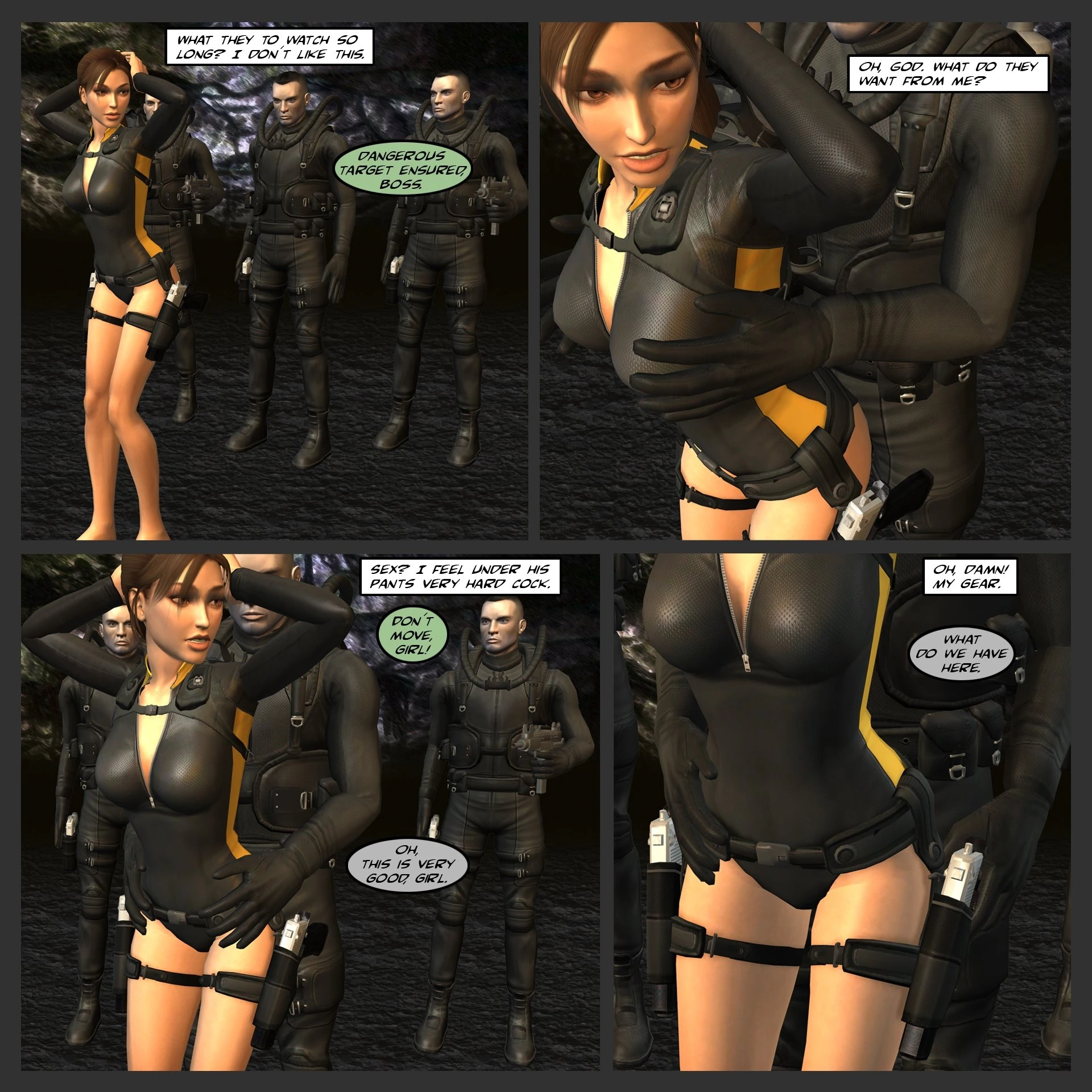 Lady & Stone Statue - Sexual Story Part II porn comic picture 13