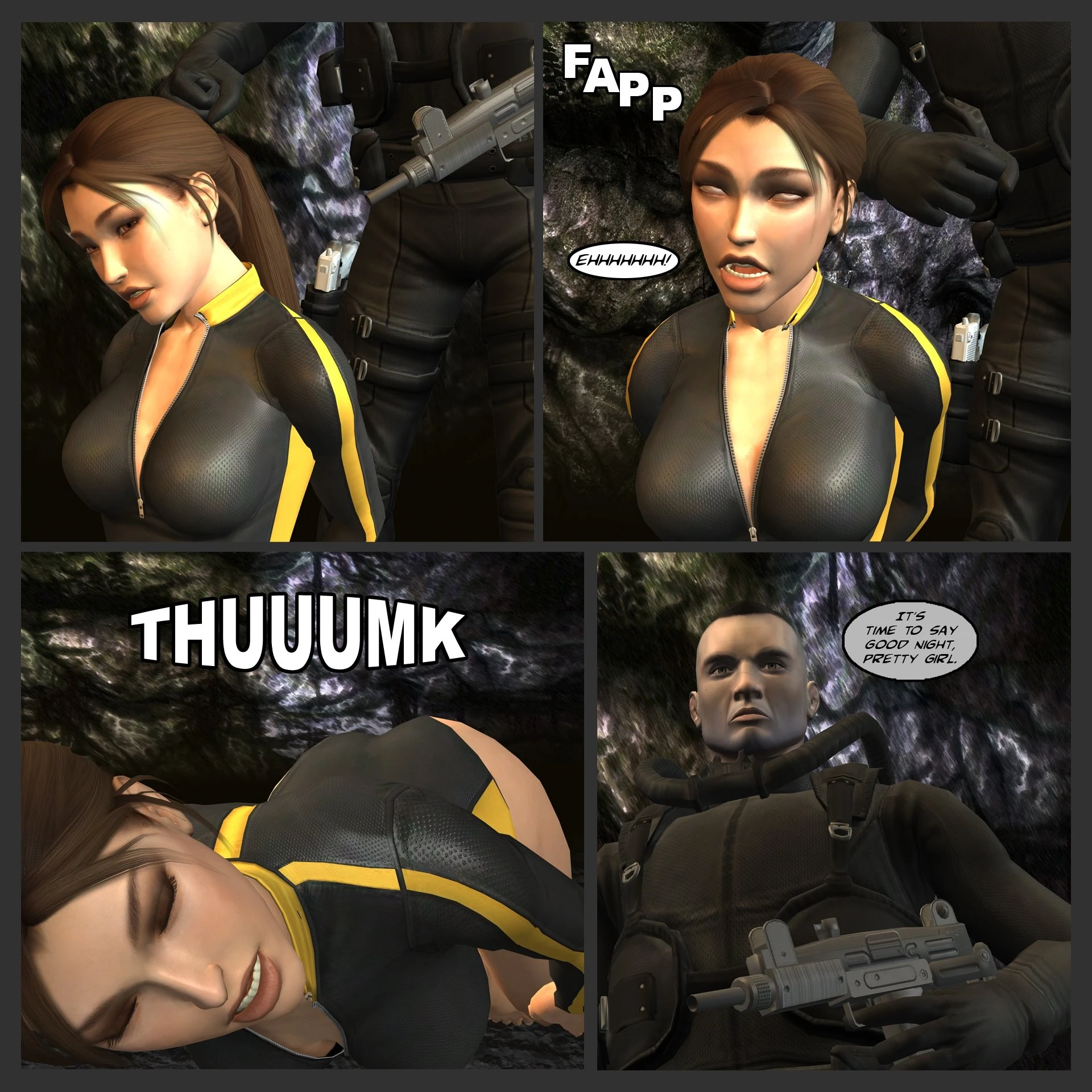 Lady & Stone Statue - Sexual Story Part II porn comic picture 17