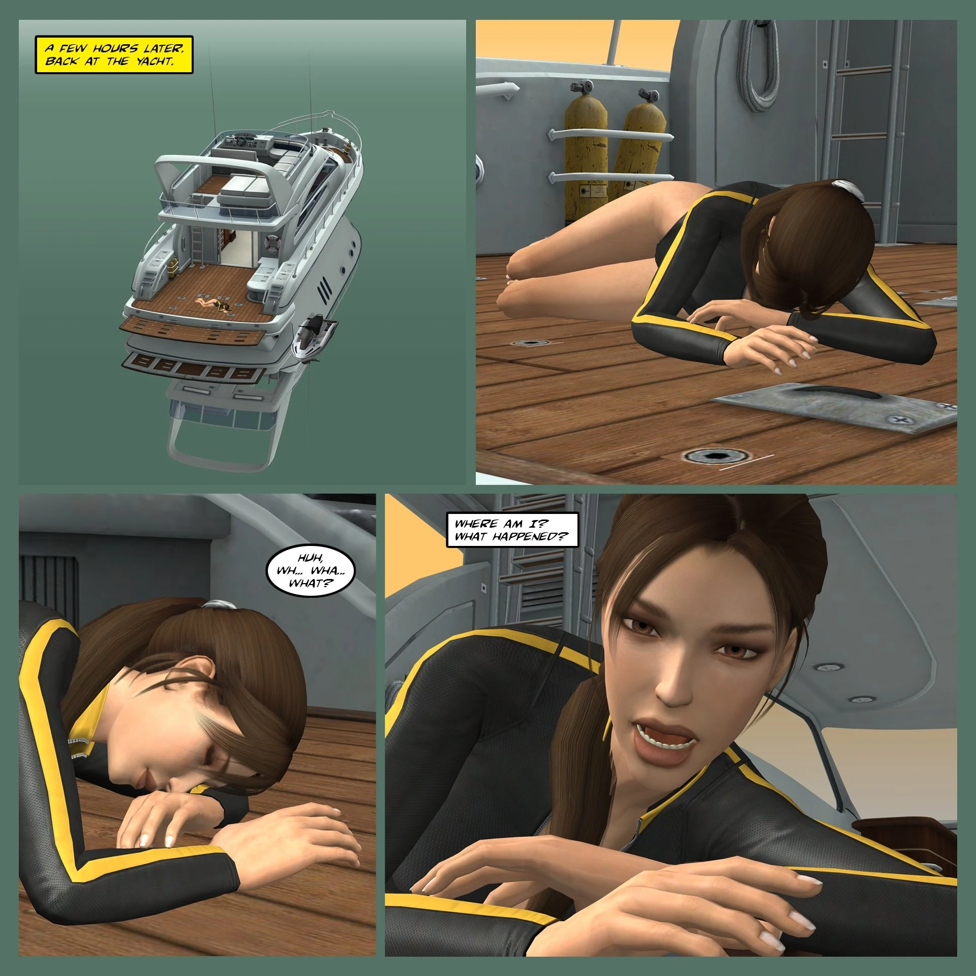 Lady & Stone Statue - Sexual Story Part II porn comic picture 21