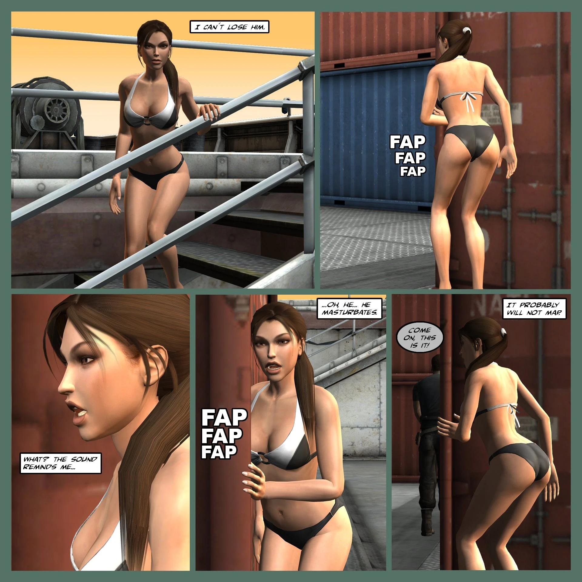 Lady & Stone Statue - Sexual Story Part II porn comic picture 26