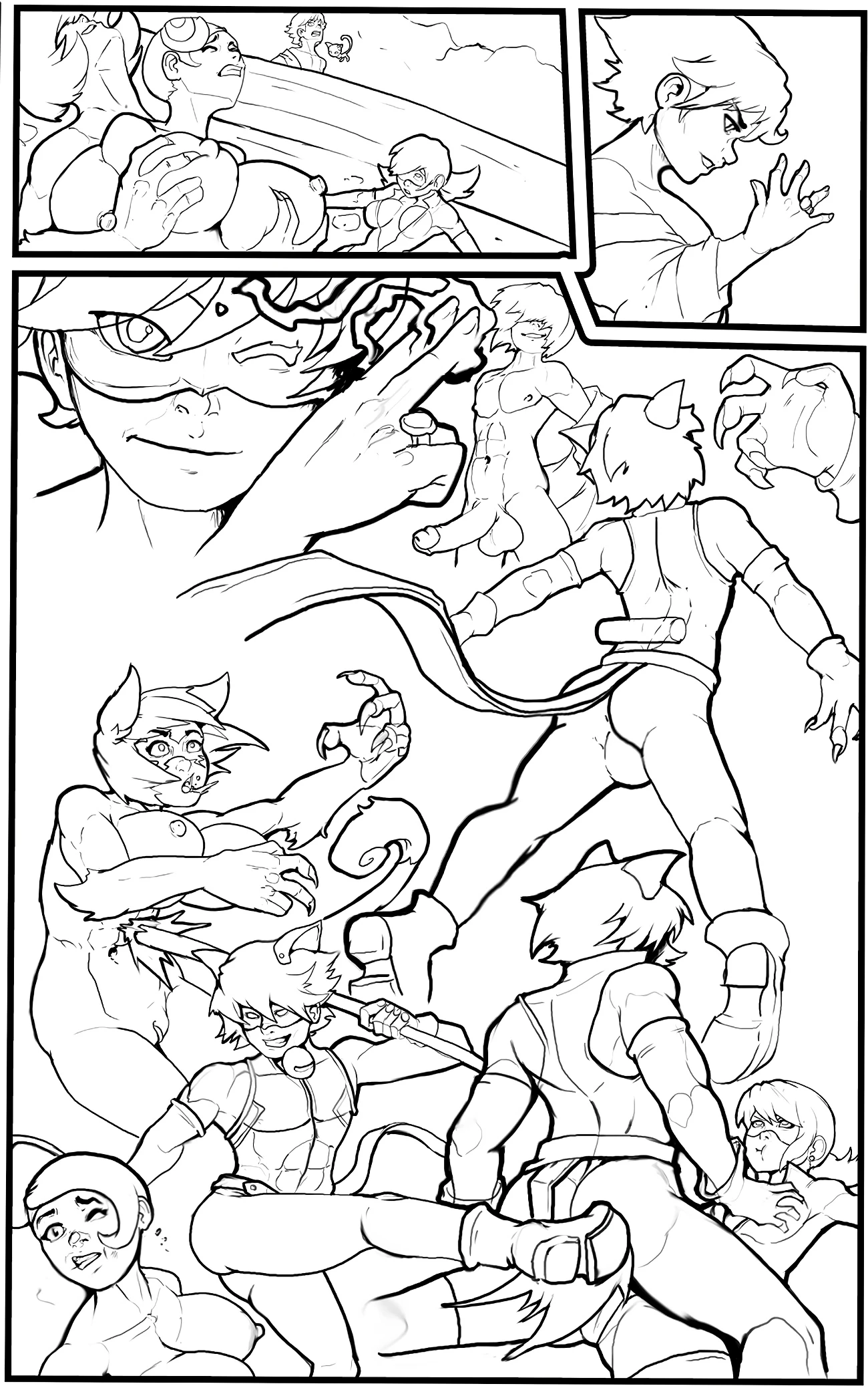 Ladybug versus The Couger (Ongoing) porn comic picture 16