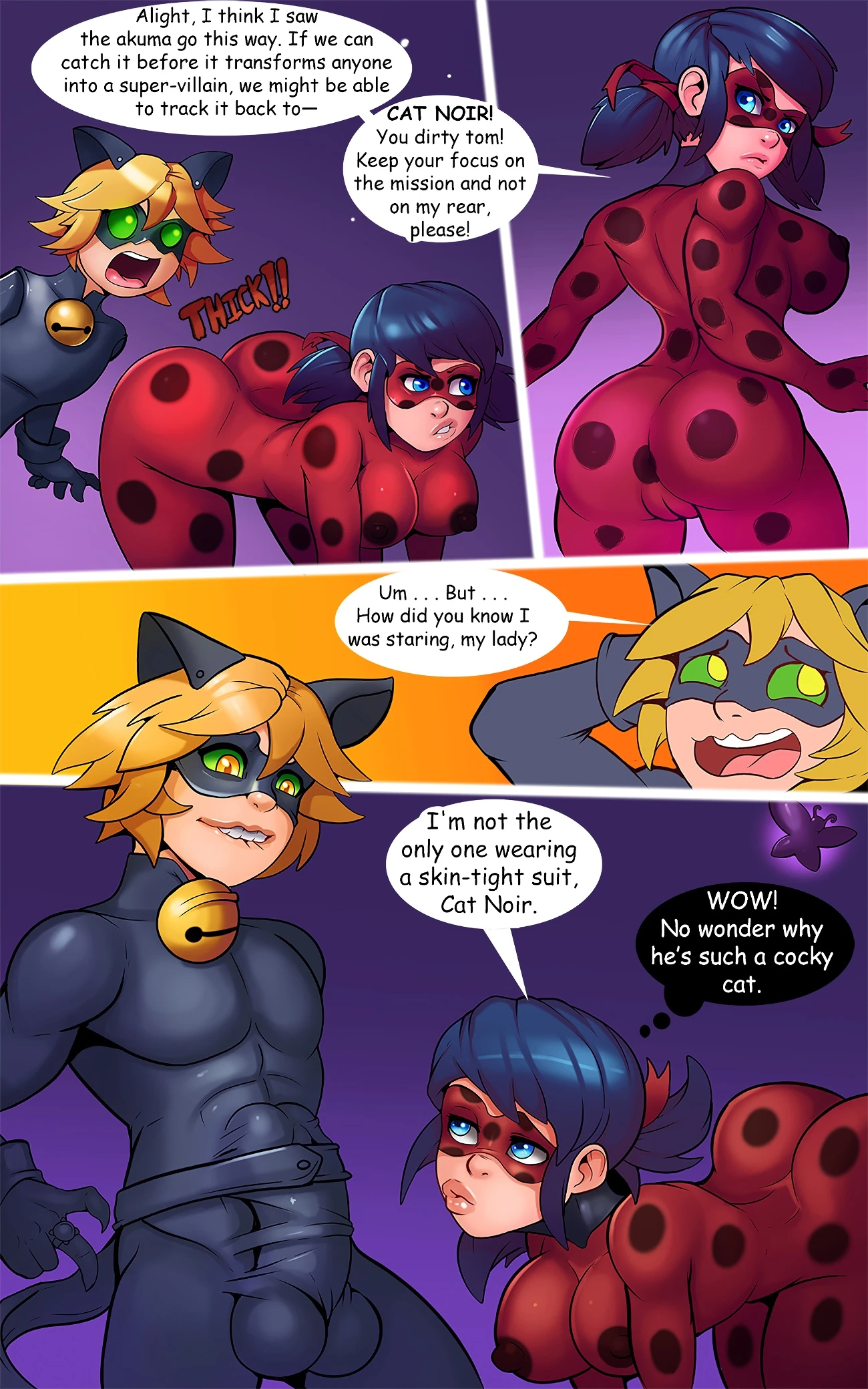 Ladybug versus The Couger (Ongoing) porn comic picture 2