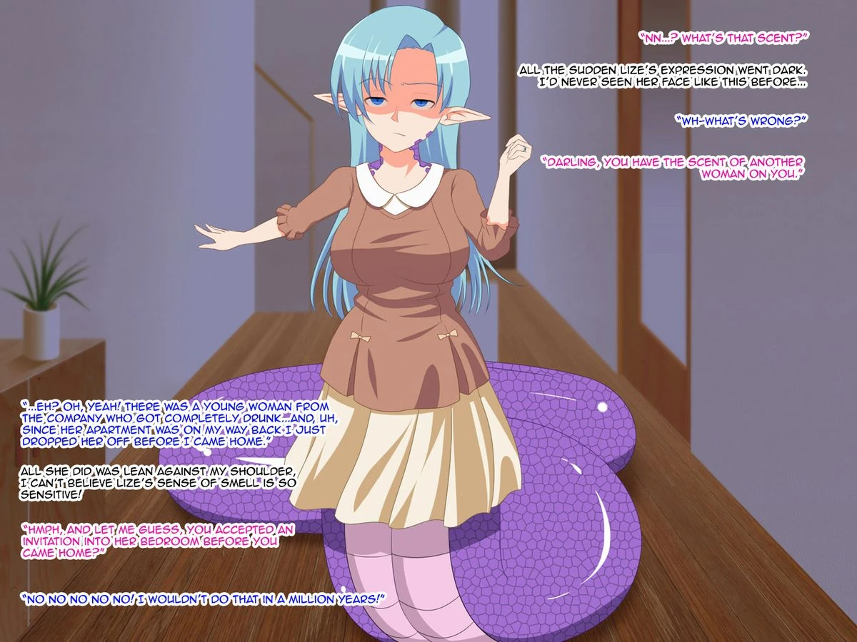 Lamia Wife porn comic picture 24