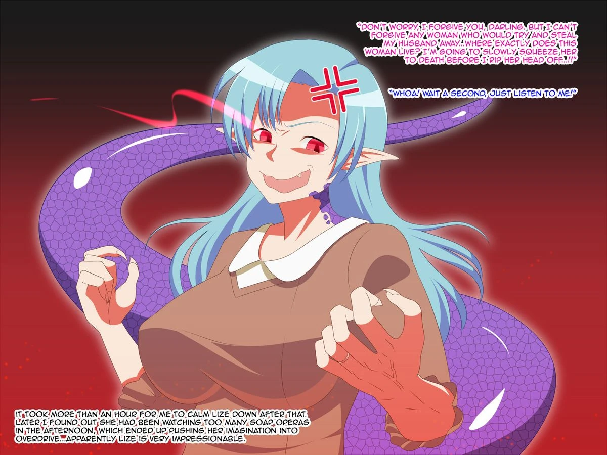 Lamia Wife porn comic picture 25