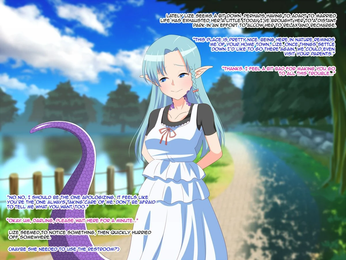 Lamia Wife porn comic picture 32