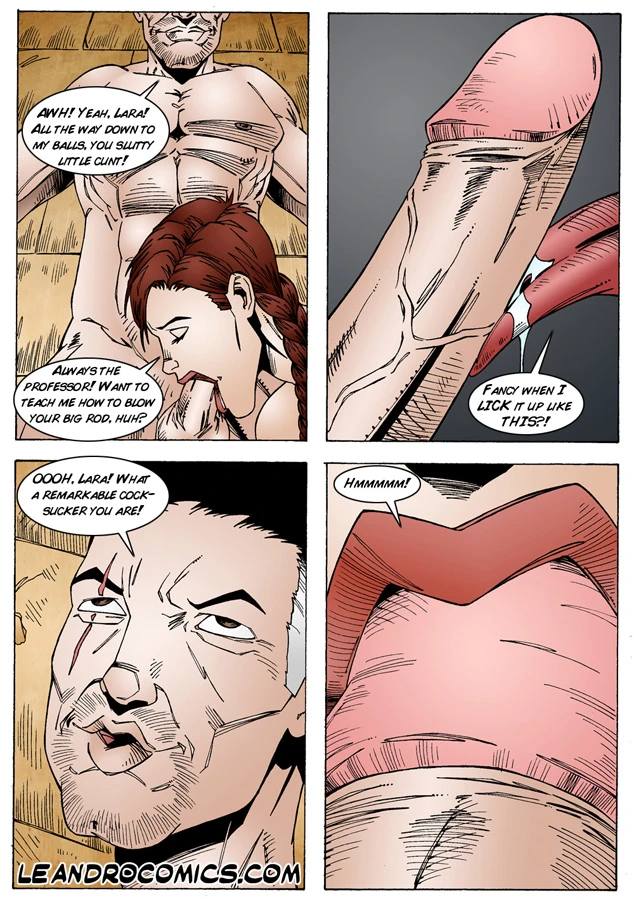 Lara Croft porn comic picture 15