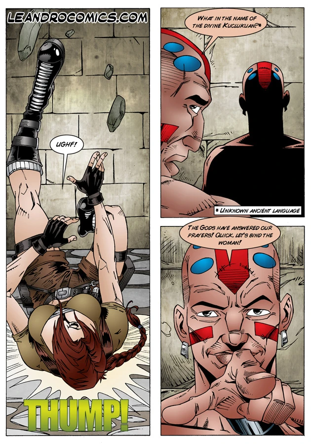 Lara Croft porn comic picture 4