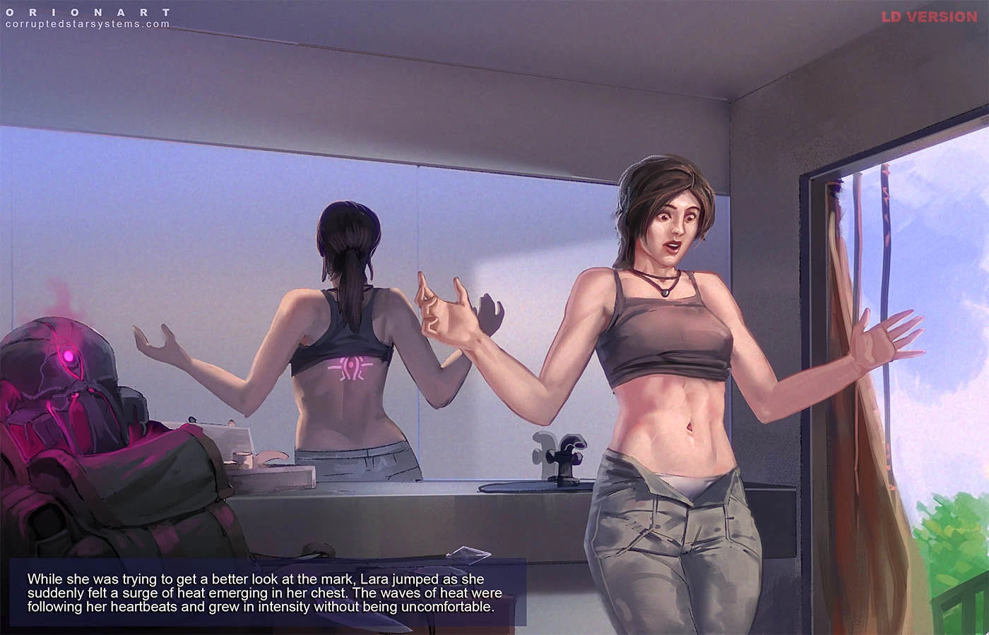 Lara's Curse porn comic picture 3