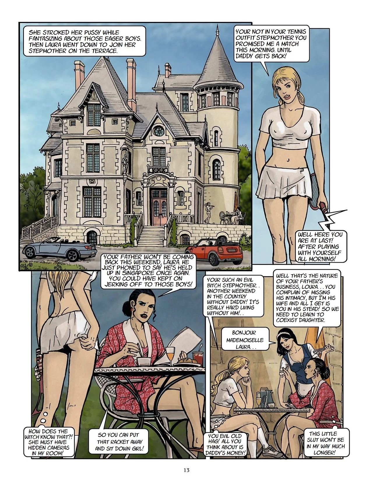 Laura's Education porn comic picture 13