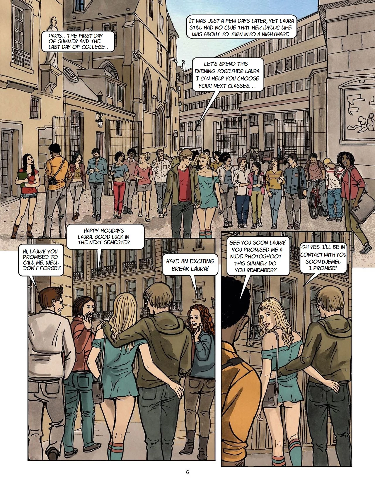 Laura's Education porn comic picture 6