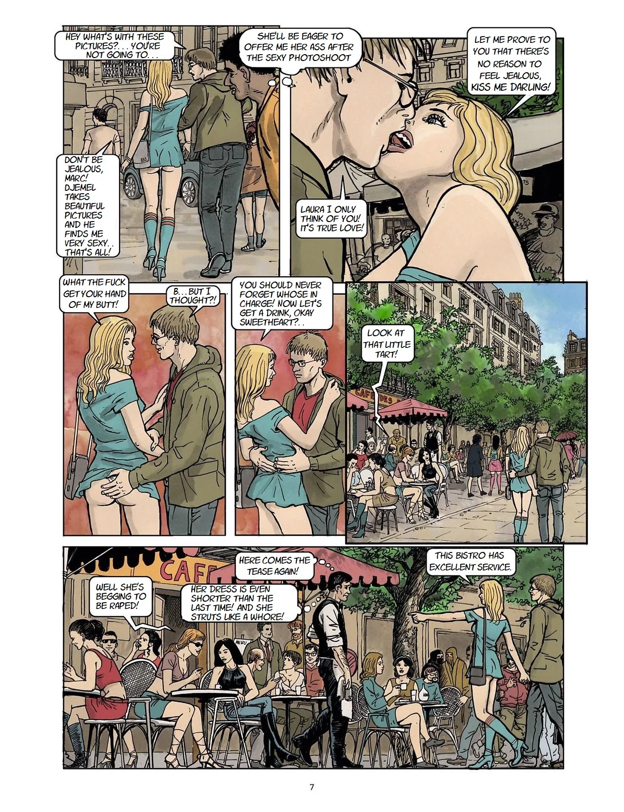 Laura's Education porn comic picture 7