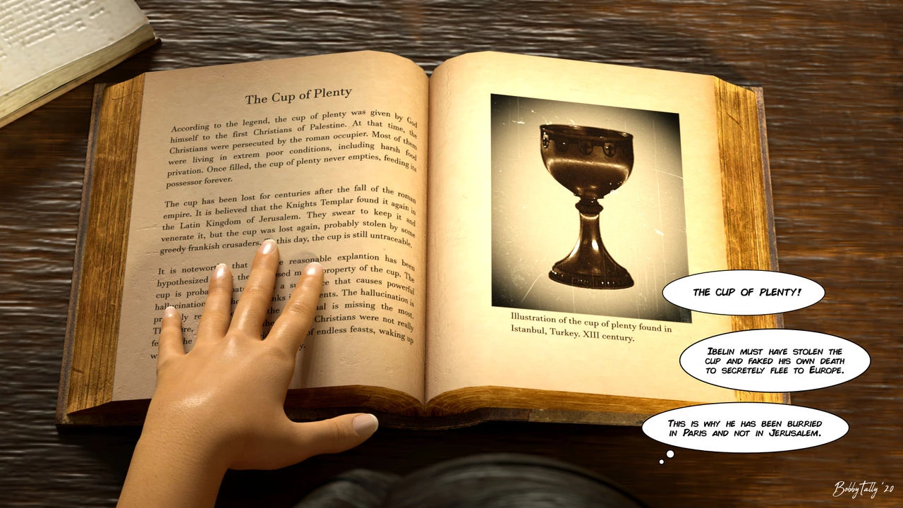 Léa Delacroix : The Cup of Plenty porn comic picture 10