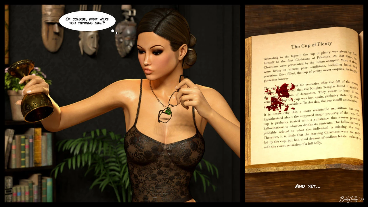 Léa Delacroix : The Cup of Plenty porn comic picture 13