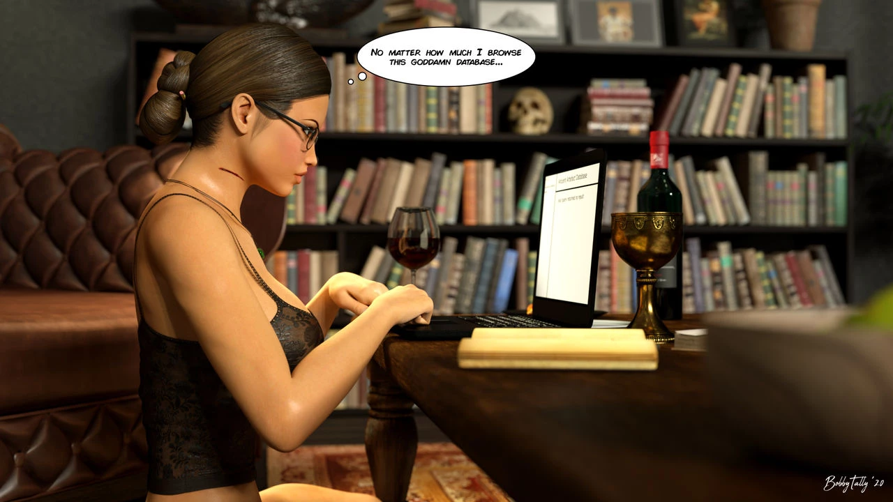 Léa Delacroix : The Cup of Plenty porn comic picture 3