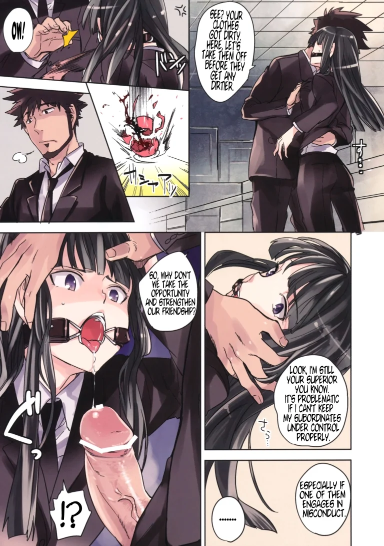 Leather face porn comic picture 7