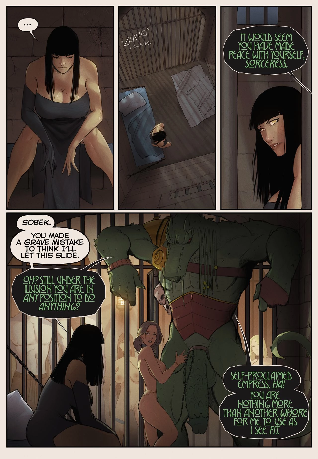 Legend of queen Opala In the shadow of anubis porn comic picture 12