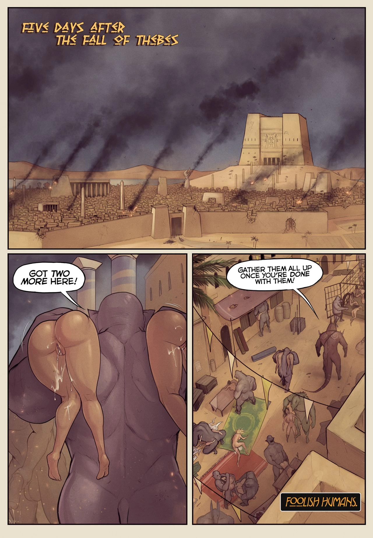 Legend of queen Opala In the shadow of anubis porn comic picture 6