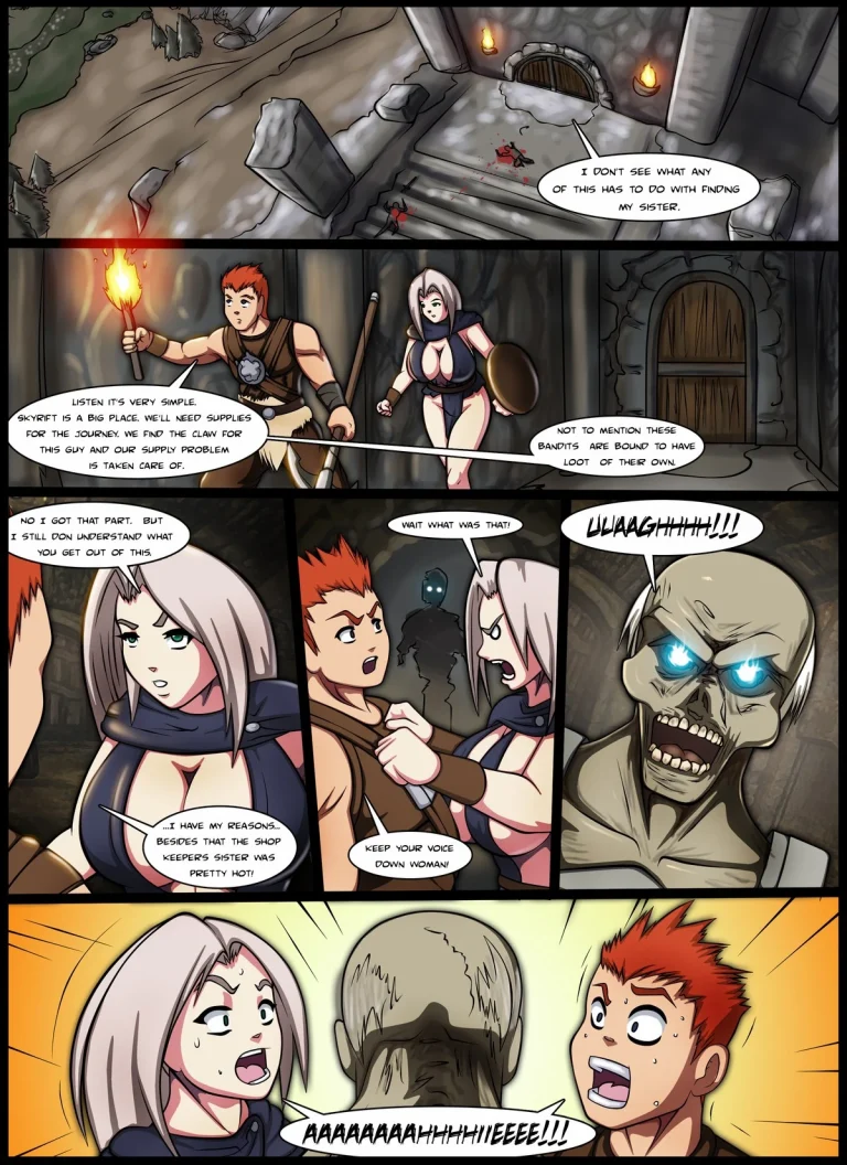 Legend of Skyrift porn comic picture 14