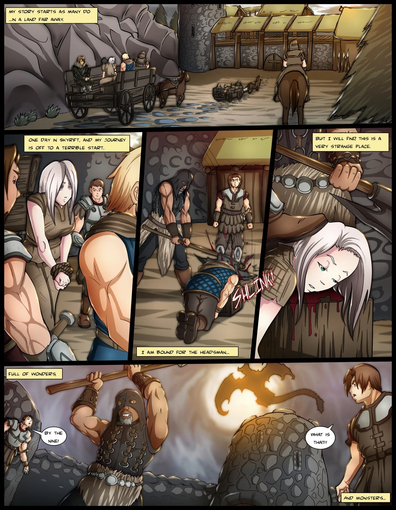 Legend of Skyrift porn comic picture 2