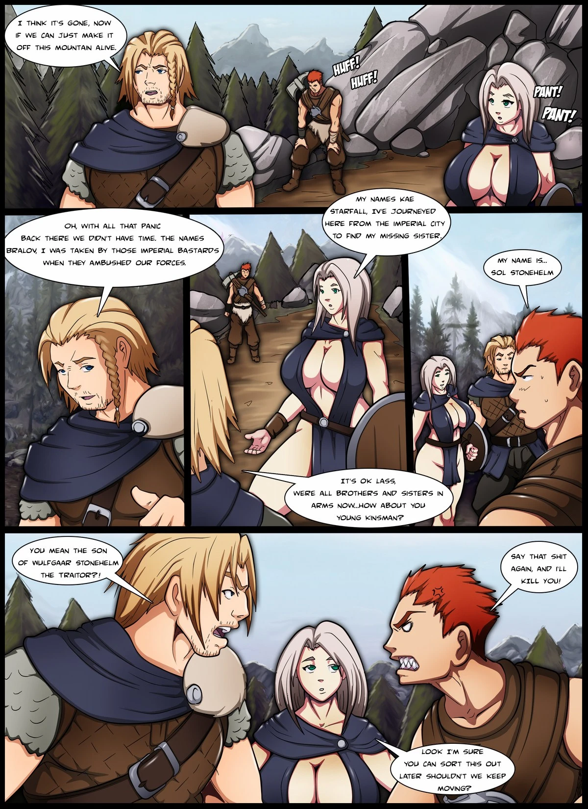 Legend of Skyrift porn comic picture 6