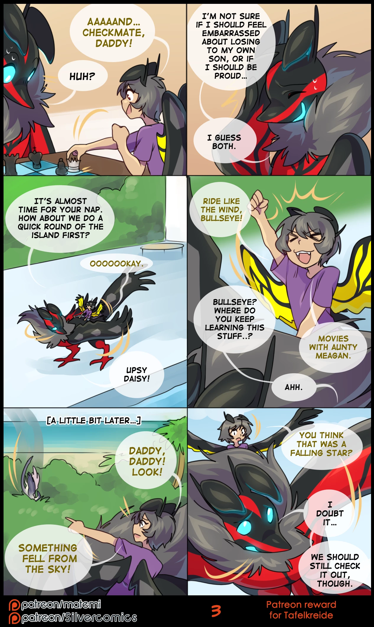 Lena and Shamrock's Love Night porn comic picture 3