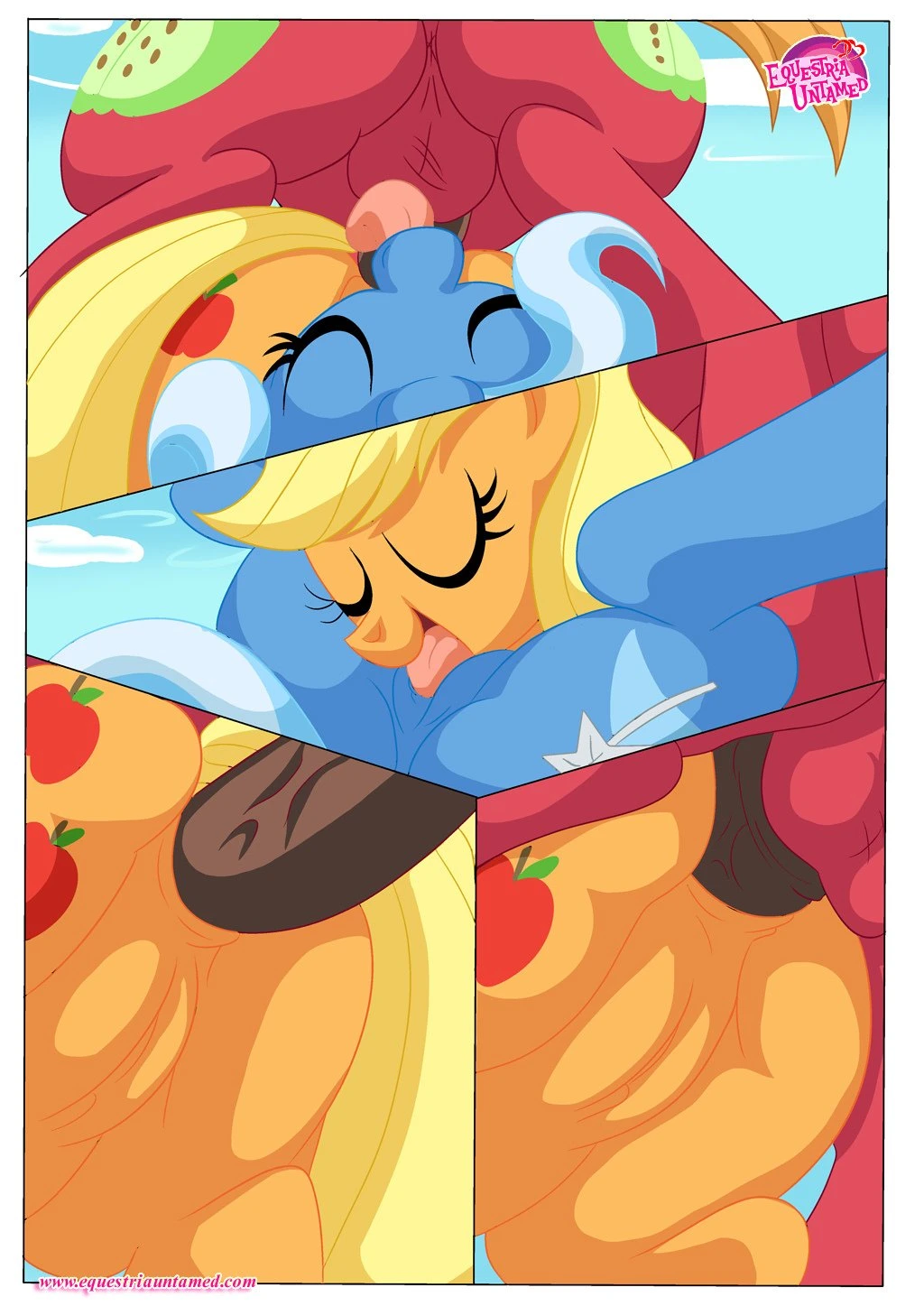Lending a helping hoof porn comic picture 15