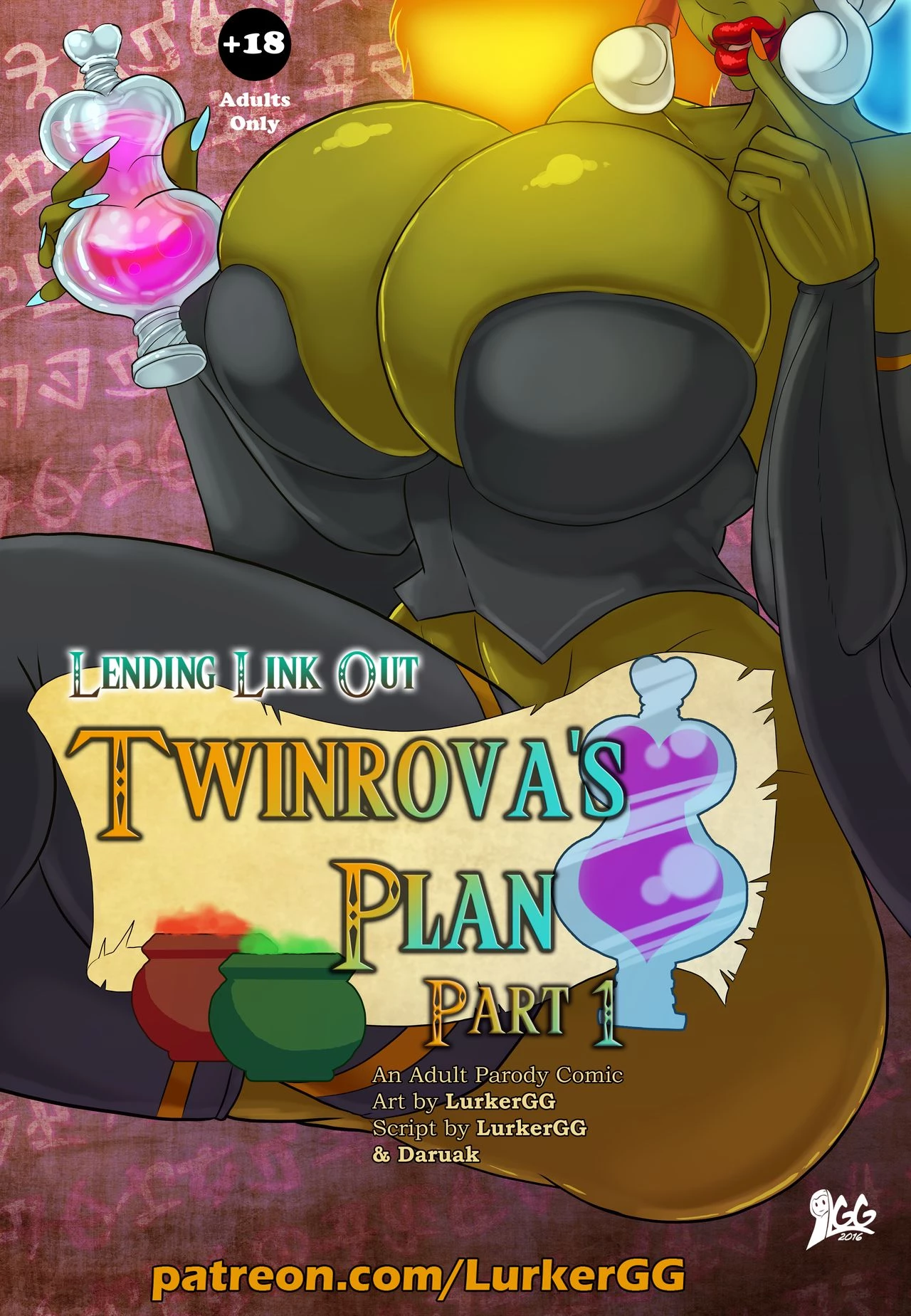 Lending Link Out - Twinrova's Plan porn comic picture 1