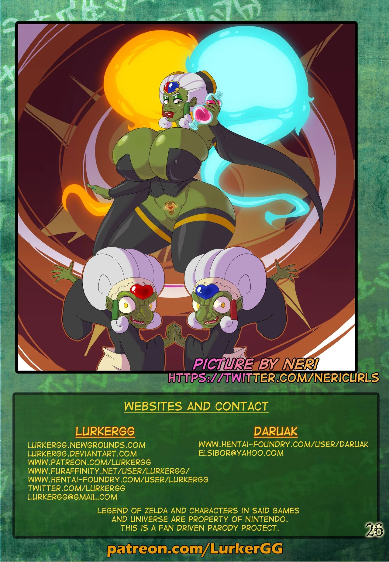 Lending Link Out - Twinrova's Plan porn comic picture 31