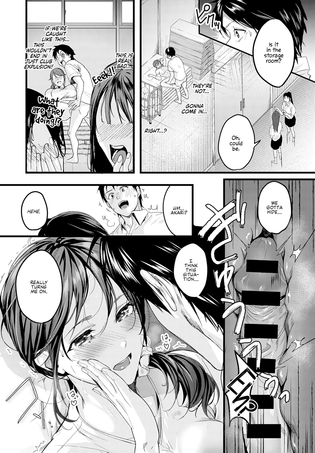 Leotard Panic porn comic picture 16