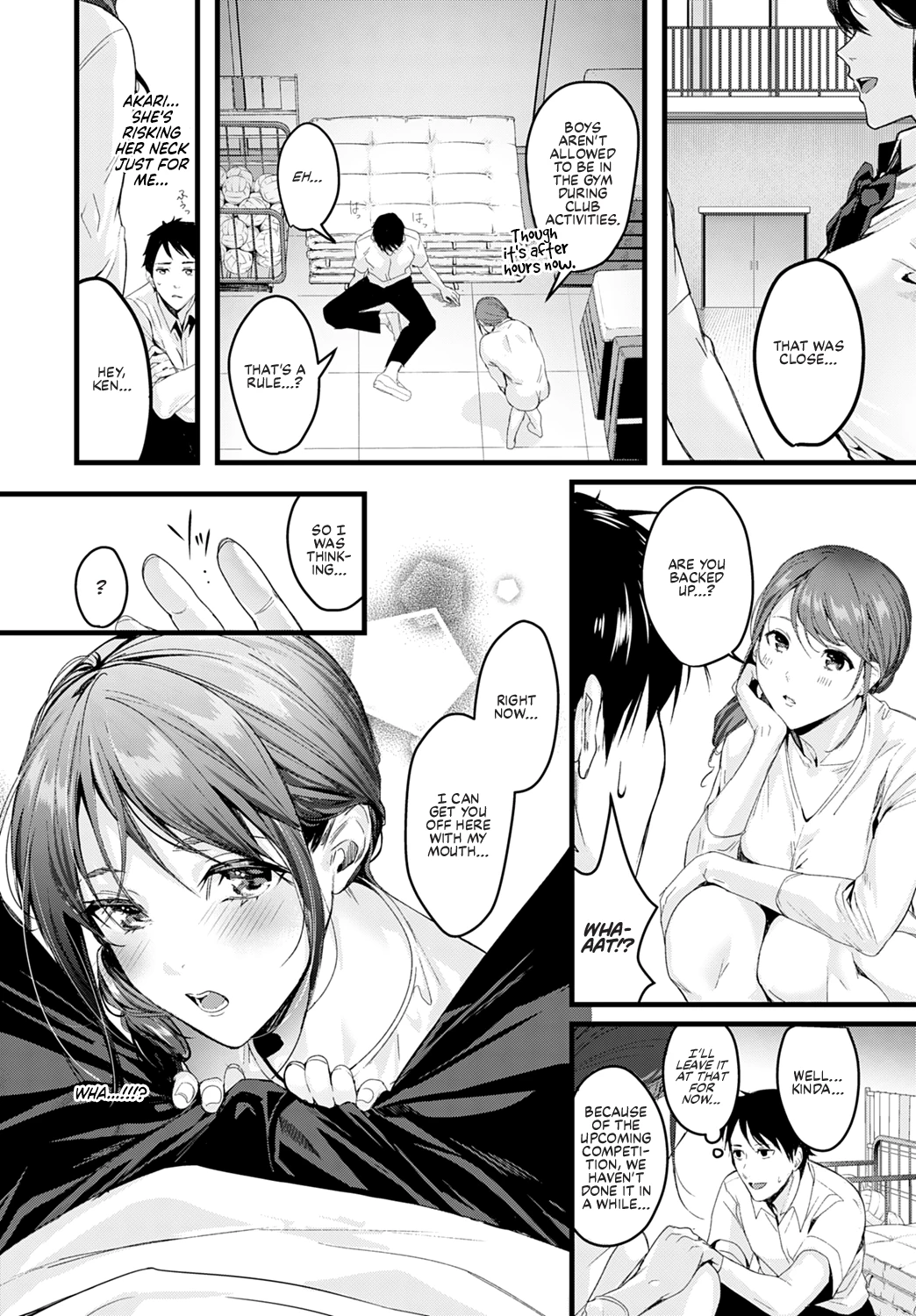 Leotard Panic porn comic picture 6