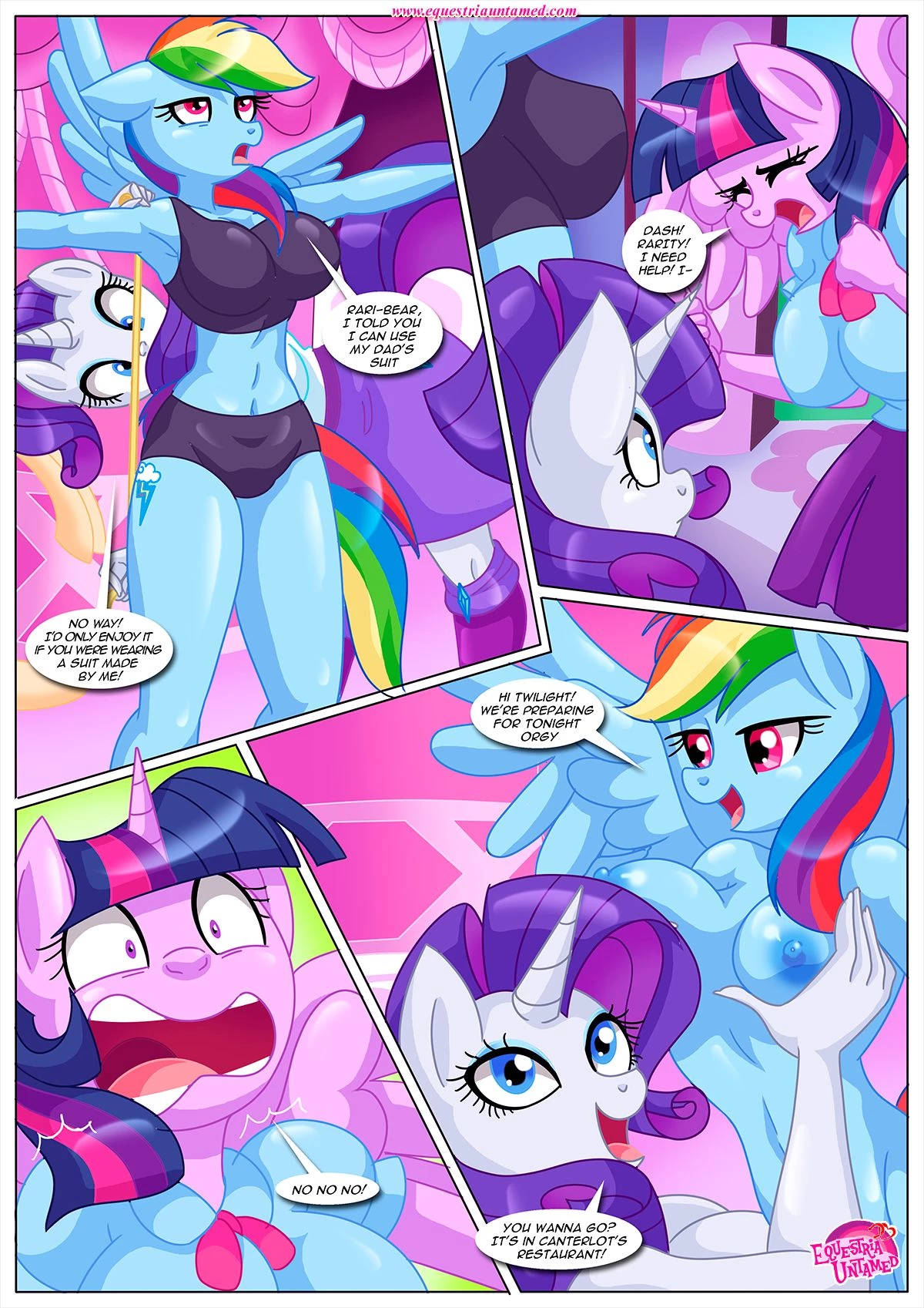 Lesbian bed death makes lesbians go crazy porn comic picture 16