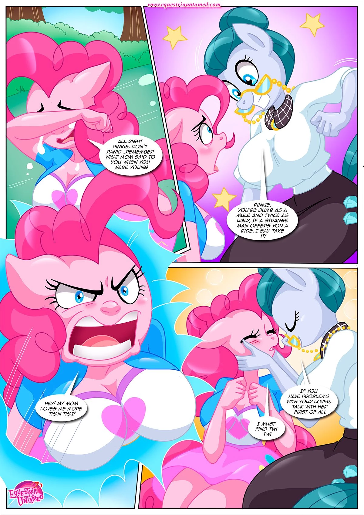 Lesbian bed death makes lesbians go crazy porn comic picture 20