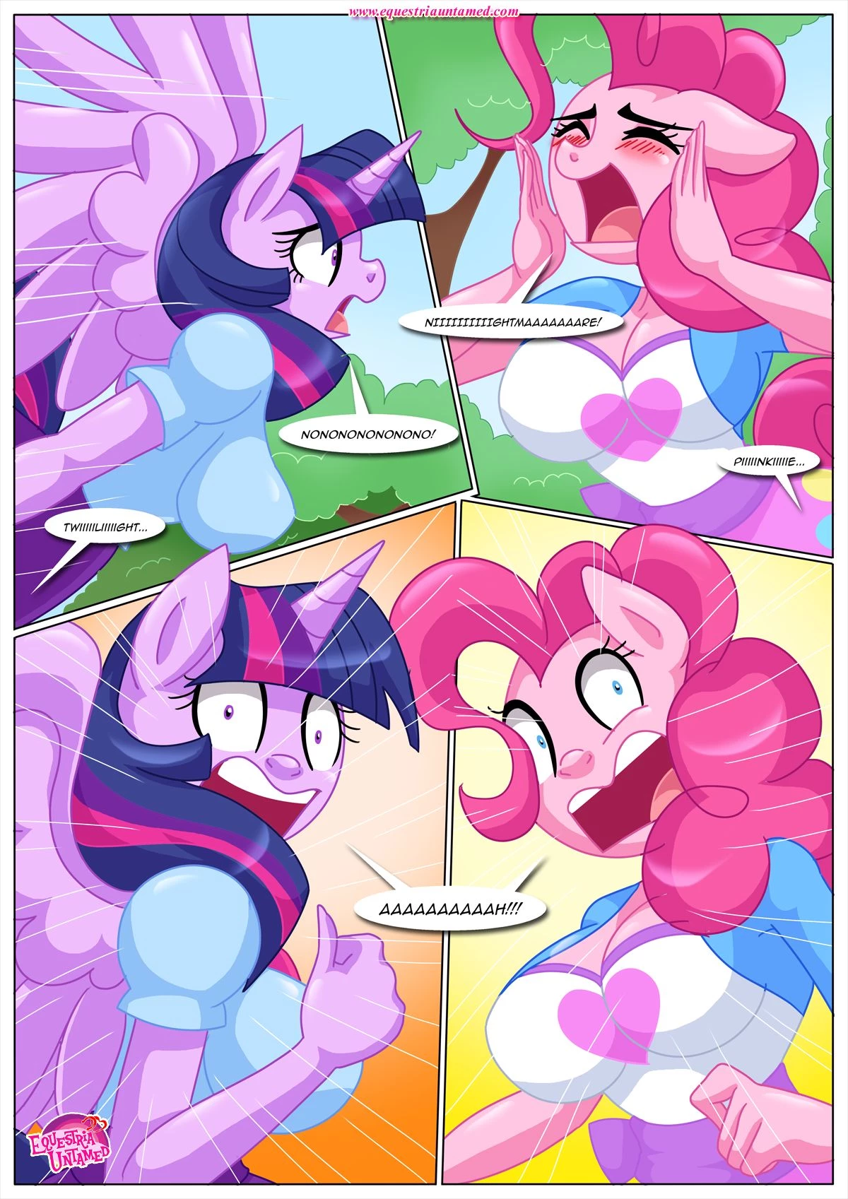 Lesbian bed death makes lesbians go crazy porn comic picture 23