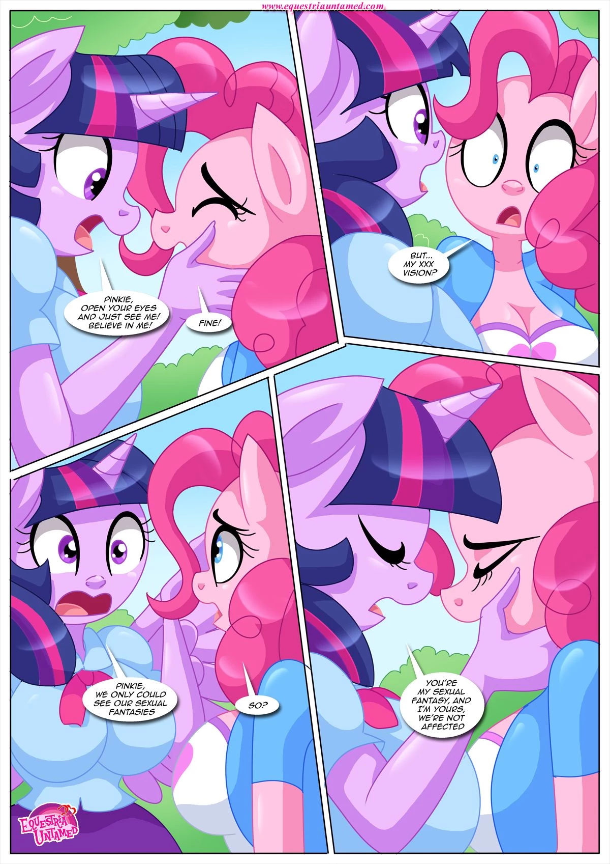 Lesbian bed death makes lesbians go crazy porn comic picture 28