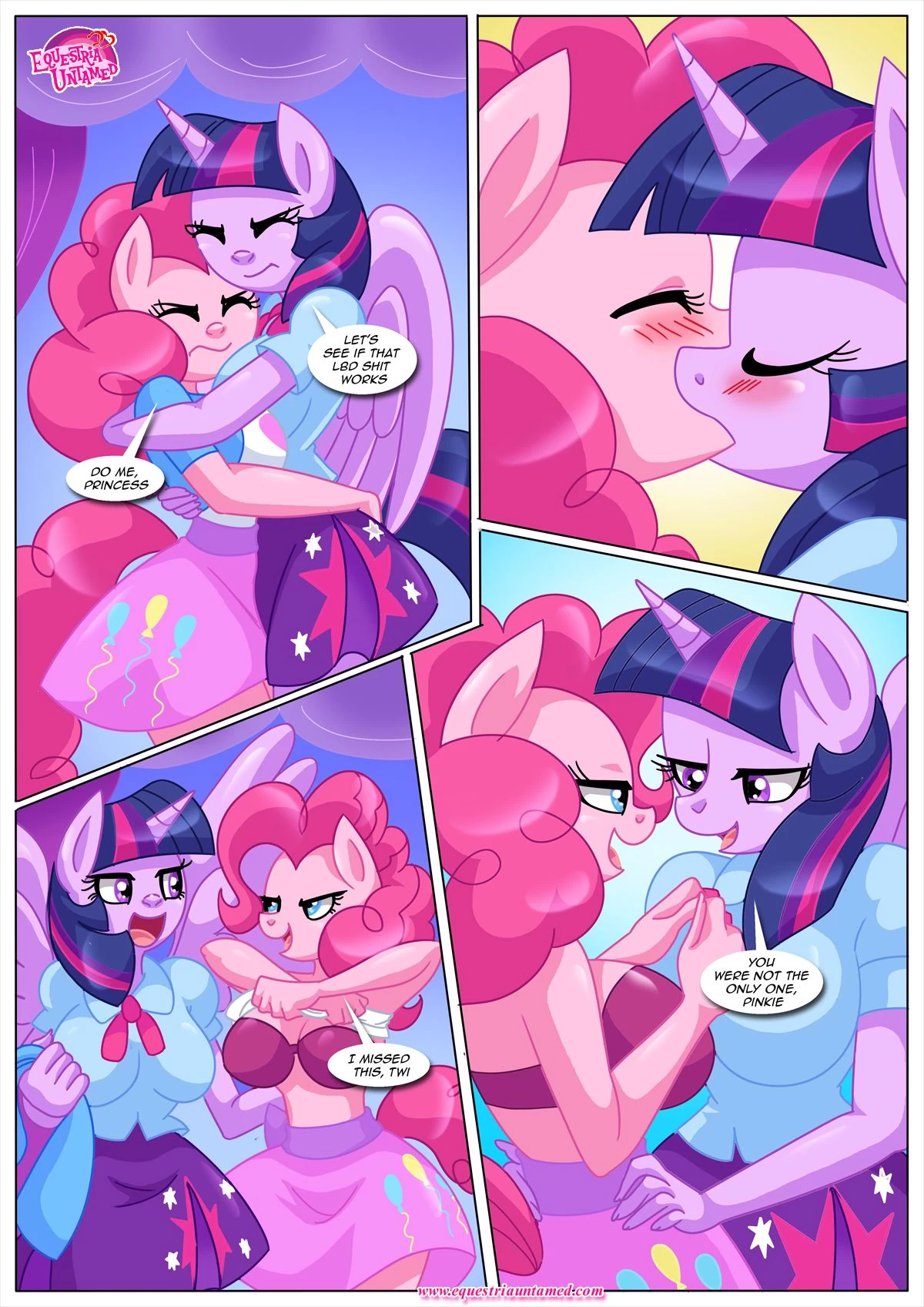 Lesbian bed death makes lesbians go crazy porn comic picture 30