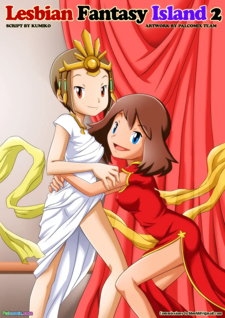 Lesbian Fantasy Island 2 porn comic picture 1