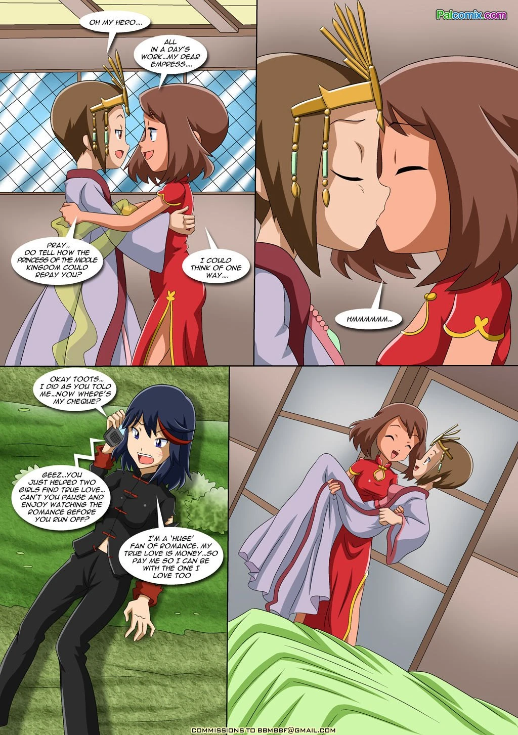 Lesbian Fantasy Island 2 porn comic picture 6