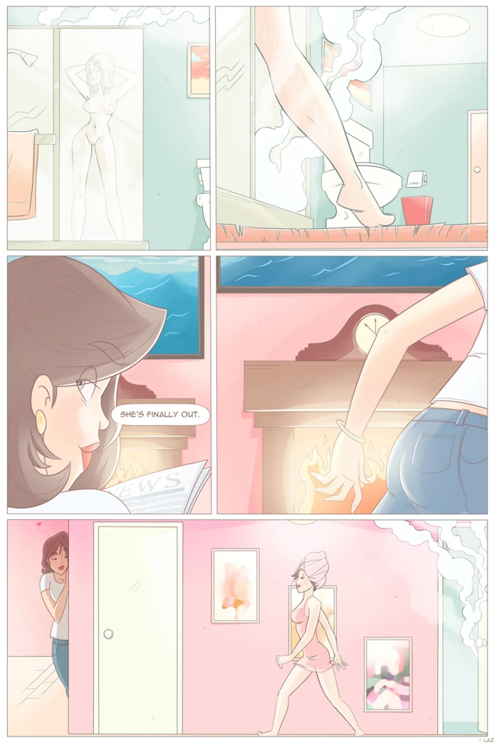 Lesson one porn comic picture 2