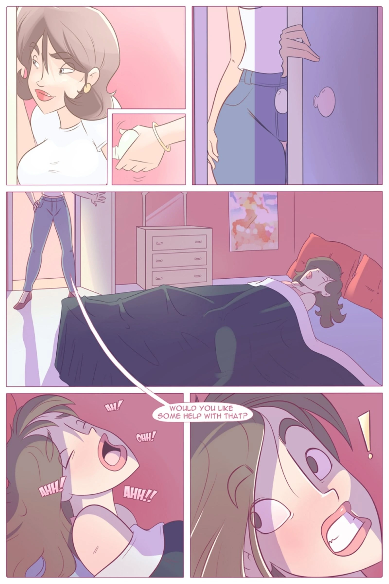 Lesson one porn comic picture 4