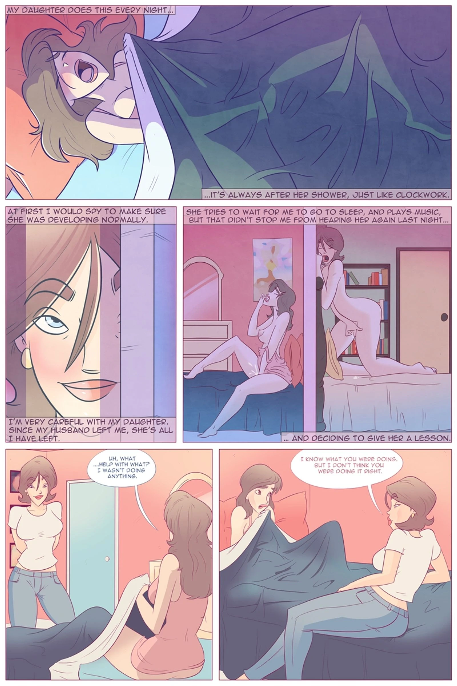 Lesson one porn comic picture 5